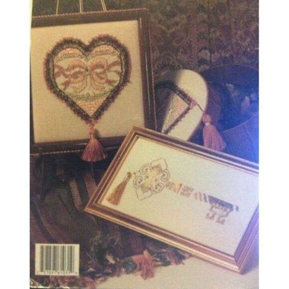 Cross Stitch Potpourri of Fantasy Fibers Counted Needlework Rare Patterns Book - Picture 2 of 7